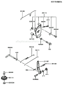 Page C Diagram and Parts List for FC420V AS03 Kawasaki Engine