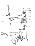 Page I Diagram and Parts List for FC420V AS04 Kawasaki Engine