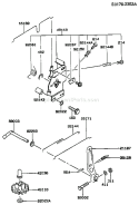 Page C Diagram and Parts List for FC420V AS12 Kawasaki Engine