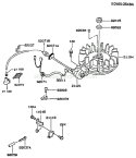 Page F Diagram and Parts List for FC420V AS12 Kawasaki Engine