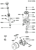 Page H Diagram and Parts List for FC420V AS15 Kawasaki Engine
