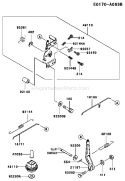 Page C Diagram and Parts List for FC401V AS02 Kawasaki Engine