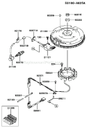 Page F Diagram and Parts List for FC420V AS24 Kawasaki Engine