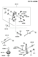 Page C Diagram and Parts List for FC420V AS28 Kawasaki Engine