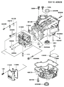 Page E Diagram and Parts List for FC420V AS28 Kawasaki Engine