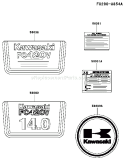 Page G Diagram and Parts List for FC420V AS28 Kawasaki Engine