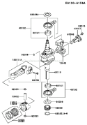 Page I Diagram and Parts List for FC420V AS28 Kawasaki Engine