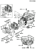 Page E Diagram and Parts List for FC420V BS02 Kawasaki Engine