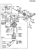 Page B Diagram and Parts List for FC420V AS08 Kawasaki Engine