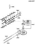 Page K Diagram and Parts List for FC420V BS13 Kawasaki Engine