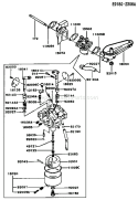 Page B Diagram and Parts List for FC420V BS13 Kawasaki Engine