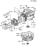 Page E Diagram and Parts List for FC420V BS13 Kawasaki Engine