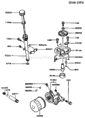 Page H Diagram and Parts List for FC420V BS13 Kawasaki Engine
