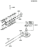 Page L Diagram and Parts List for FC420V BS14 Kawasaki Engine
