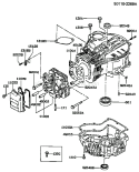 Page E Diagram and Parts List for FC420V BS14 Kawasaki Engine