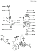 Page I Diagram and Parts List for FC420V BS14 Kawasaki Engine
