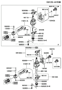 Page J Diagram and Parts List for FC420V BS22 Kawasaki Engine