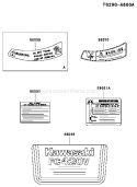 Page H Diagram and Parts List for FC420V BS22 Kawasaki Engine