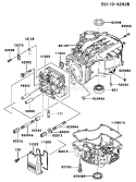 Page E Diagram and Parts List for FC420V AS26 Kawasaki Engine