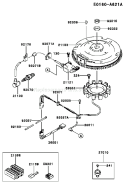 Page F Diagram and Parts List for FC420V AS26 Kawasaki Engine