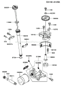 Page H Diagram and Parts List for FC420V AS26 Kawasaki Engine