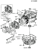 Page E Diagram and Parts List for FC420V CS05 Kawasaki Engine
