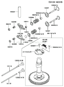 Page L Diagram and Parts List for FC420V BS06 Kawasaki Engine