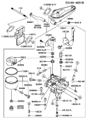 Page B Diagram and Parts List for FC420V BS06 Kawasaki Engine