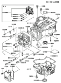Page E Diagram and Parts List for FC420V BS06 Kawasaki Engine