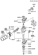 Page J Diagram and Parts List for FC420V BS01 Kawasaki Engine