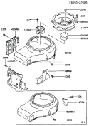 Page D Diagram and Parts List for FC420V BS01 Kawasaki Engine