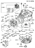 Page E Diagram and Parts List for FC420V AS09 Kawasaki Engine