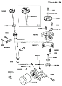 Page H Diagram and Parts List for FC420V AS09 Kawasaki Engine