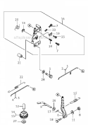 Control Equipment Diagram and Parts List for FC420V-ES01  Kawasaki Engine