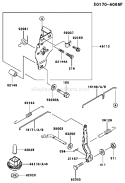 Page C Diagram and Parts List for FC420V FS15 Kawasaki Engine