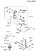 Page C Diagram and Parts List for FC401V CS03 Kawasaki Engine