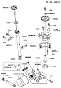 Page I Diagram and Parts List for FC420V FS14 Kawasaki Engine