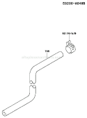 Page G Diagram and Parts List for FC420V HS06 Kawasaki Engine