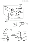 Page C Diagram and Parts List for FC420V DS17 Kawasaki Engine