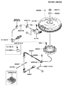 Page F Diagram and Parts List for FC420V DS17 Kawasaki Engine