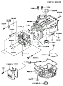 Page E Diagram and Parts List for FC401V CS03 Kawasaki Engine