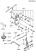 Page C Diagram and Parts List for FC540V AS13 Kawasaki Engine