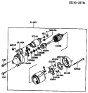 Page K Diagram and Parts List for FC540V BS04 Kawasaki Engine