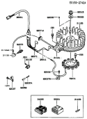 Page F Diagram and Parts List for FC540V BS04 Kawasaki Engine