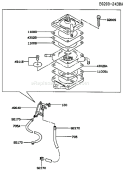 Page G Diagram and Parts List for FC540V BS04 Kawasaki Engine