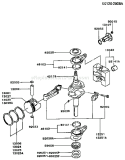 Page J Diagram and Parts List for FC540V BS07 Kawasaki Engine