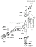 Page J Diagram and Parts List for FC540V FS13 Kawasaki Engine