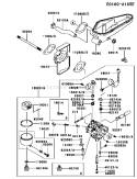 Page B Diagram and Parts List for FC540V FS13 Kawasaki Engine