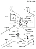 Page C Diagram and Parts List for FC540V FS13 Kawasaki Engine