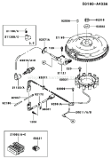 Page F Diagram and Parts List for FC540V FS13 Kawasaki Engine